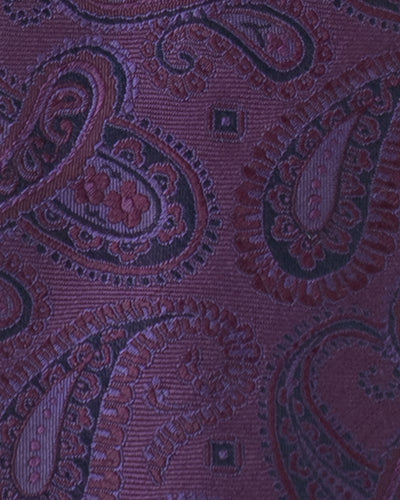 KYOTO SILK SHADOW PAISLEY TIE