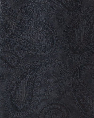 KYOTO SILK SHADOW PAISLEY TIE