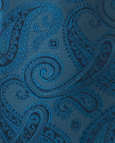 KYOTO SILK SHADOW PAISLEY TIE
