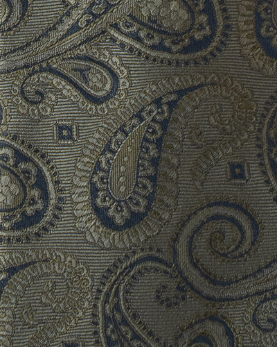 KYOTO SILK SHADOW PAISLEY TIE