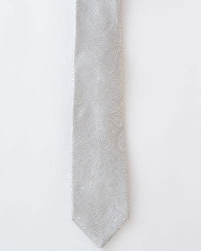 KYOTO SILK SHADOW PAISLEY TIE