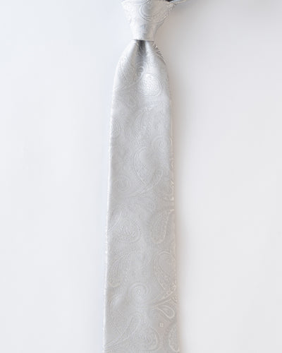 KYOTO SILK SHADOW PAISLEY TIE
