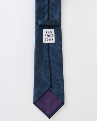 KYOTO SILK MELANGE SOLID TIE