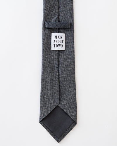 KYOTO SILK MELANGE SOLID TIE