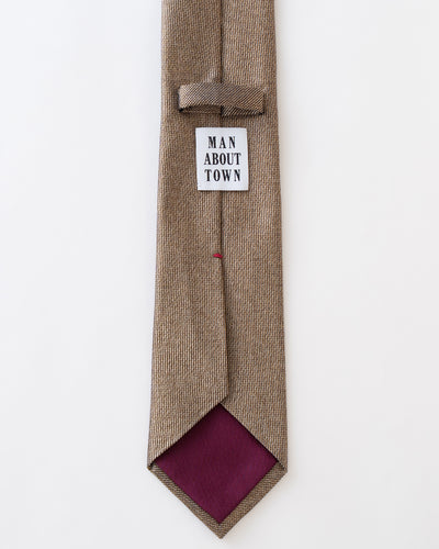 KYOTO SILK MELANGE SOLID TIE