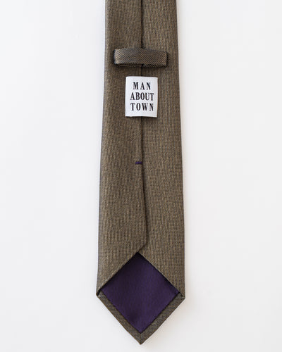 KYOTO SILK MELANGE SOLID TIE