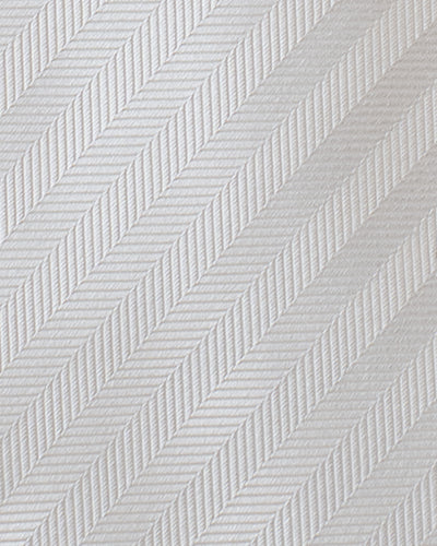 KYOTO SILK HERRINGBONE SOLID TIE