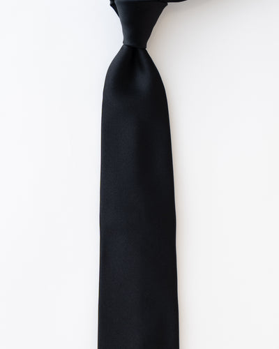KYOTO SILK SATIN SOLID TIE