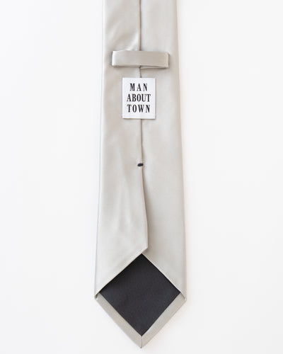 KYOTO SILK SATIN SOLID TIE