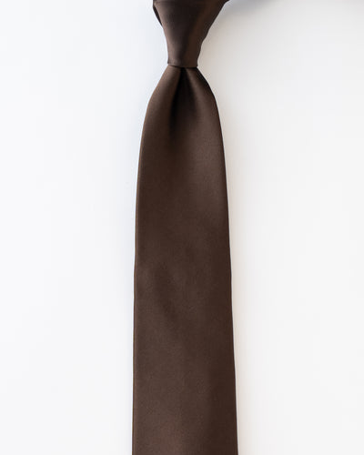 KYOTO SILK SATIN SOLID TIE