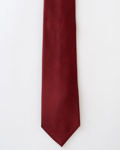 KYOTO SILK SATIN SOLID TIE