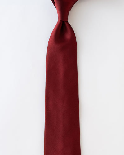 KYOTO SILK SATIN SOLID TIE