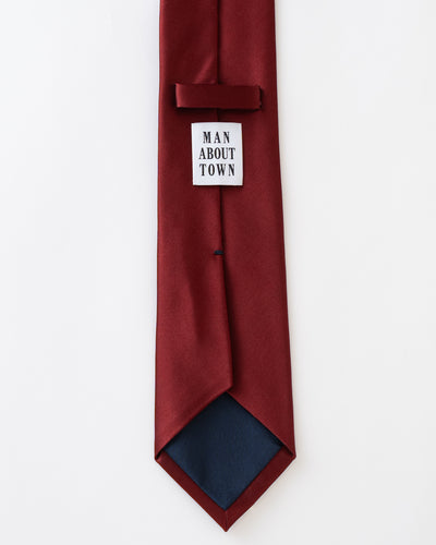 KYOTO SILK SATIN SOLID TIE