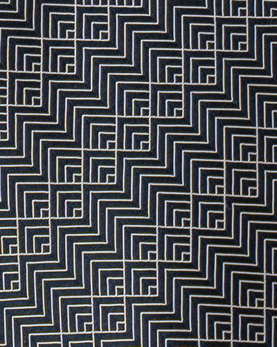 KYOTO SILK MODERN GEOMETRIC TIE