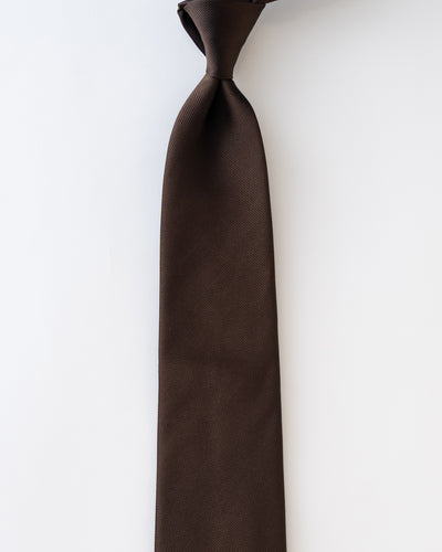 KYOTO SILK REP SOLID TIE