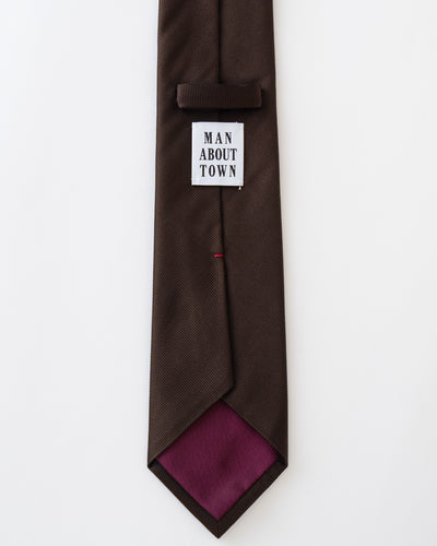 KYOTO SILK REP SOLID TIE