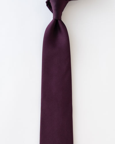 KYOTO SILK REP SOLID TIE