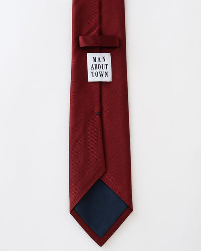 KYOTO SILK REP SOLID TIE