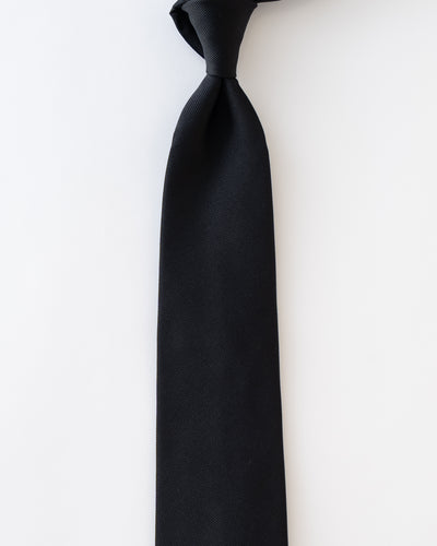 KYOTO SILK REP SOLID TIE