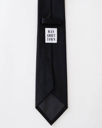 KYOTO SILK REP SOLID TIE