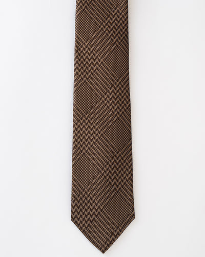 KYOTO SILK GLEN CHECK TIE