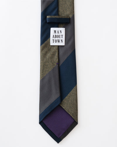 KYOTO SILK STRIPE TIE B