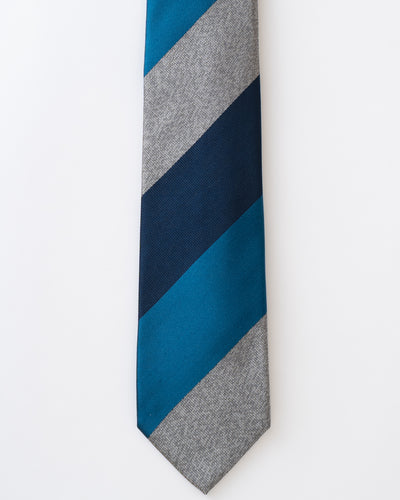 KYOTO SILK STRIPE TIE B