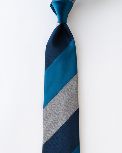 KYOTO SILK STRIPE TIE B