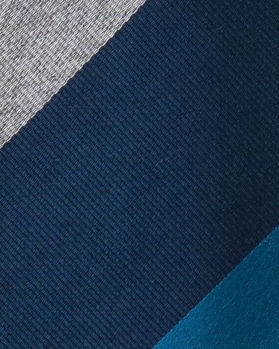 KYOTO SILK STRIPE TIE B