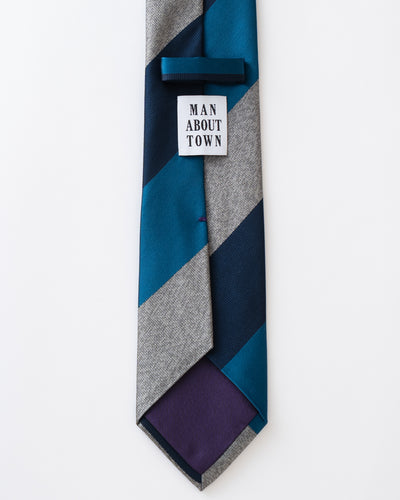 KYOTO SILK STRIPE TIE B