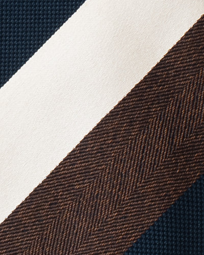 KYOTO SILK STRIPE TIE P