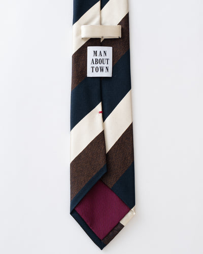 KYOTO SILK STRIPE TIE P