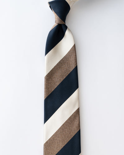 KYOTO SILK STRIPE TIE P