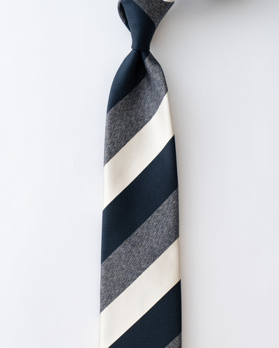 KYOTO SILK STRIPE TIE P