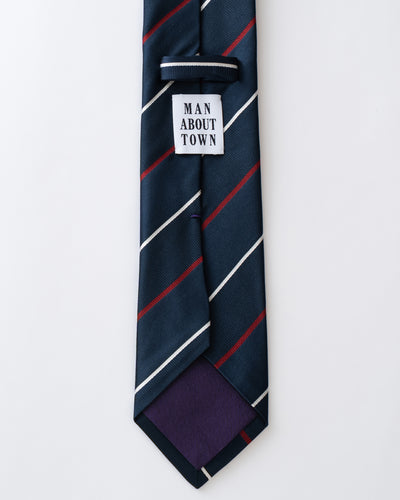 KYOTO SILK STRIPE TIE A