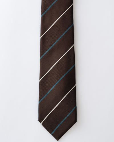 KYOTO SILK STRIPE TIE A