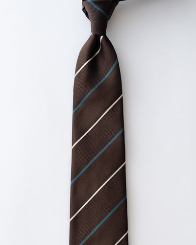 KYOTO SILK STRIPE TIE A