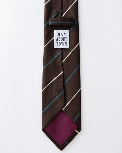 KYOTO SILK STRIPE TIE A