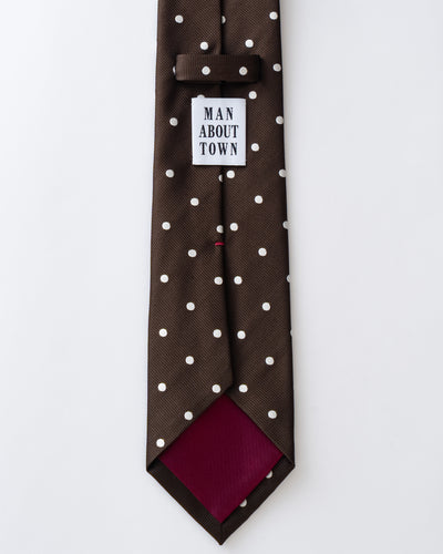 KYOTO SILK DOT TIE A
