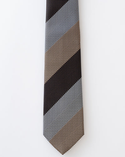 KYOTO WASHABLE STRIPE TIE M