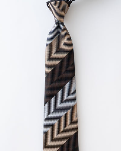 KYOTO WASHABLE STRIPE TIE M