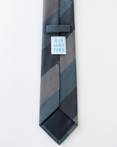 KYOTO WASHABLE STRIPE TIE M