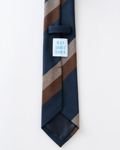 KYOTO WASHABLE STRIPE TIE A
