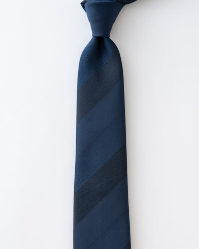 KYOTO WASHABLE SHADOW STRIPE TIE