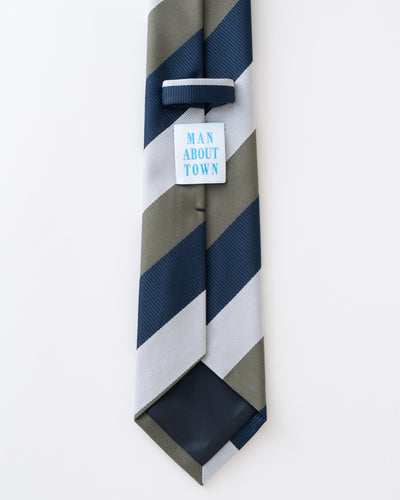 KYOTO WASHABLE STRIPE TIE D