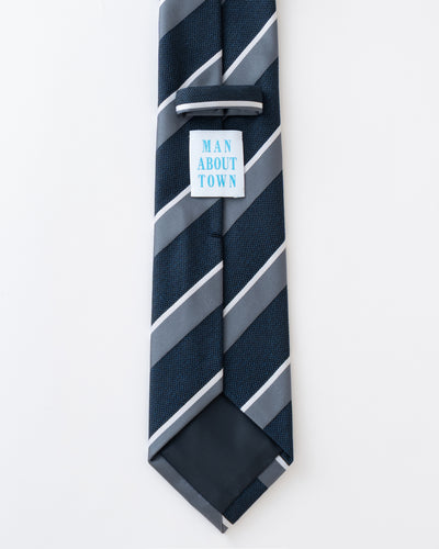 KYOTO WASHABLE STRIPE TIE B
