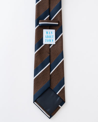 KYOTO WASHABLE STRIPE TIE B