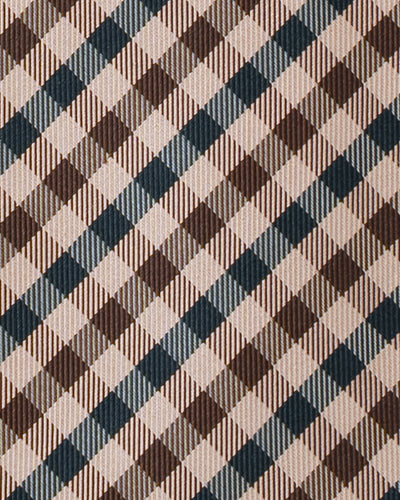 KYOTO SILK GUN CLUB CHECK TIE