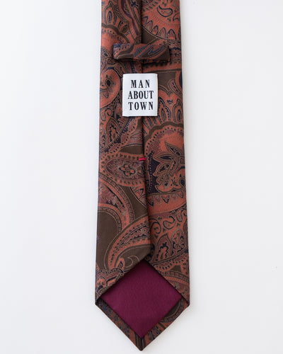 KYOTO SILK PAISLEY TIE H