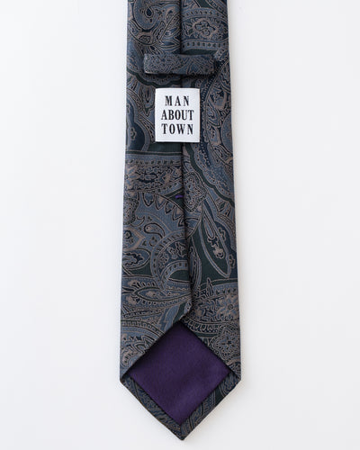 KYOTO SILK PAISLEY TIE H